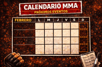 Calendario MMA