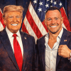 Colby Covington y Donald Trump
