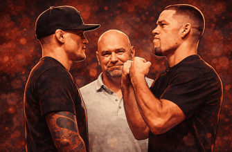 Dustin Poirier y Nate Díaz