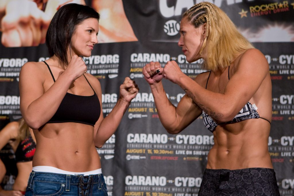Gina Carano Cris Cyborg