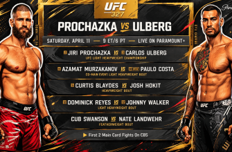 Cómo llegan los peleadores a UFC 327
