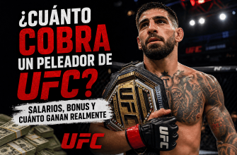 Cuánto cobra un peleador de UFC en 2026