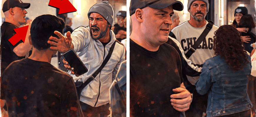 ExUFC CM Punk golpea el teléfono de un fan tras WrestleMania 42