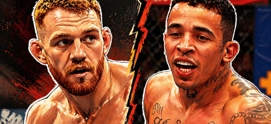 Qué está en juego en UFC Perth: Della Maddalena y Prates a por el título