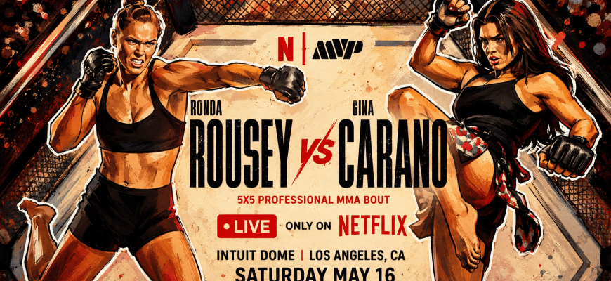 MVP MMA 1: Rousey vs. Carano