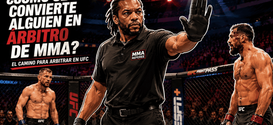 Cómo se convierte alguien en árbitro de UFC MMA