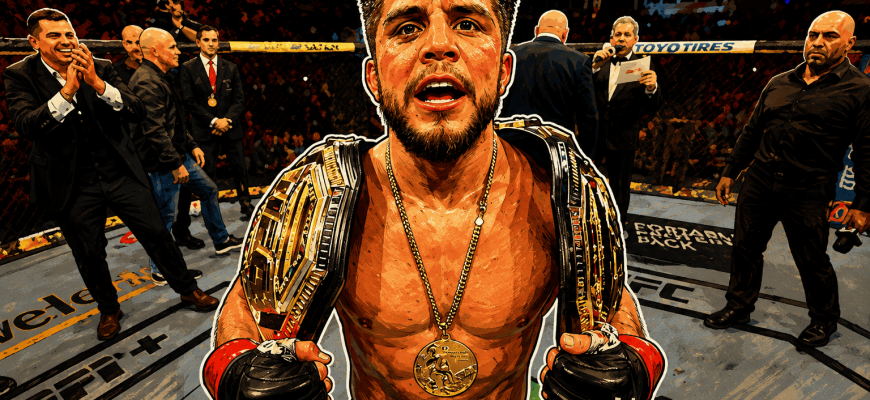 Henry Cejudo es doble campeón