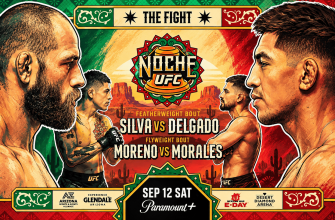 Noche UFC: Silva vs. Delgado | Cartelera, horarios y dónde ver