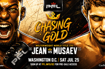 PFL Washington DC: Jean vs. Musaev