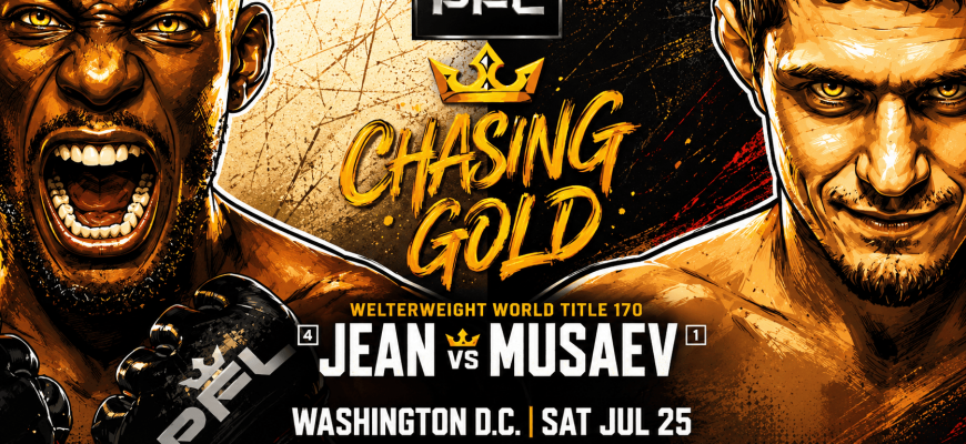 PFL Washington DC: Jean vs. Musaev