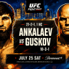 UFC Fight Night Ankalaev vs. Guskov UFC Abu Dhabi