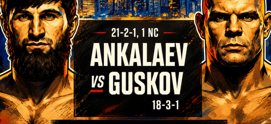 UFC Fight Night Ankalaev vs. Guskov UFC Abu Dhabi