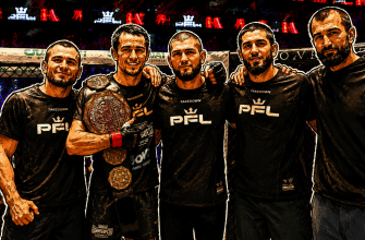 Usman Nurmagomedov con Khabib Nurmagomedov