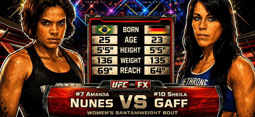 Amanda Nunes UFC Debut