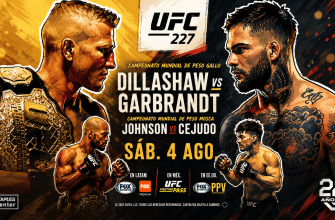 Cejudo campeón de UFC y Dillashaw vs. Garbrandt 2 