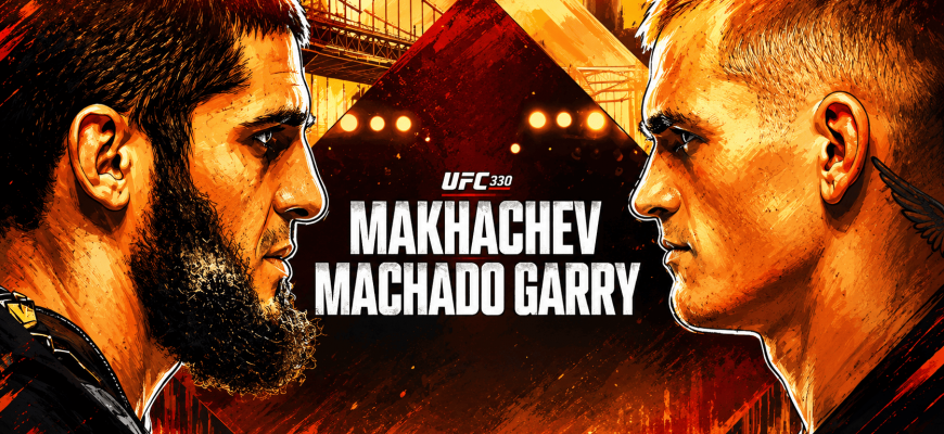 Makhachev vs. Machado Garry UFC 330