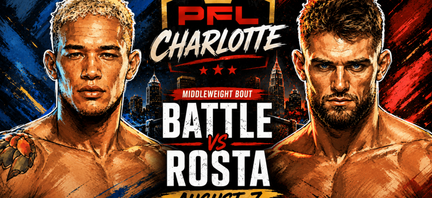PFL Charlotte: Battle vs. Rosta