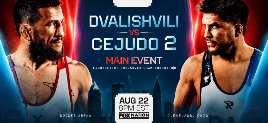 RAF 12 Dvalishvili vs. Cejudo