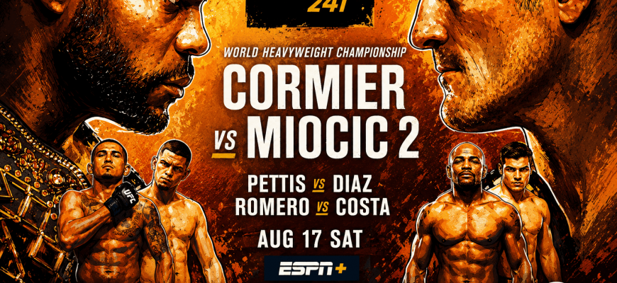 UFC 241: Cormier vs. Miocic 2