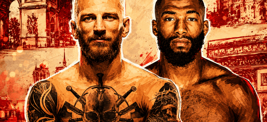 UFC París Hooker vs. Parnasse Cartelera, horario y dónde ver