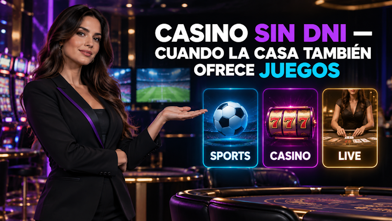 Casino sin DNI — cuando la casa también ofrece juegos