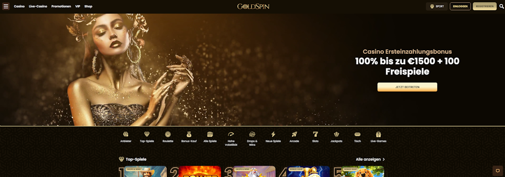 Goldspin — bono deportivo y licencia por revalidar